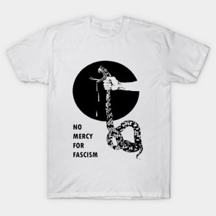 NO MERCY FOR FASCISM T-Shirt